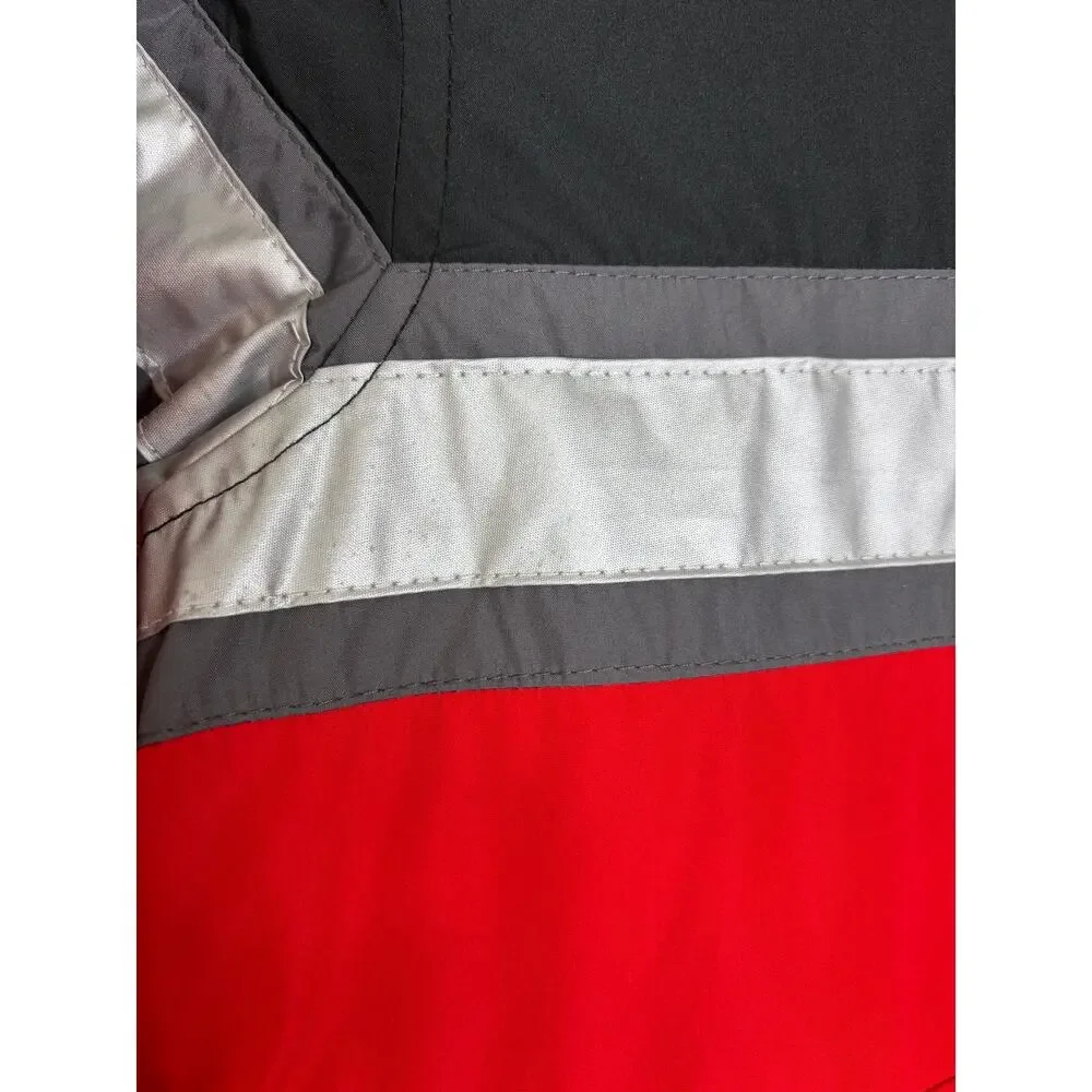 Carter’s Firefighter Rain Jacket Boys Sz 10/12 Red Black School Outdoors